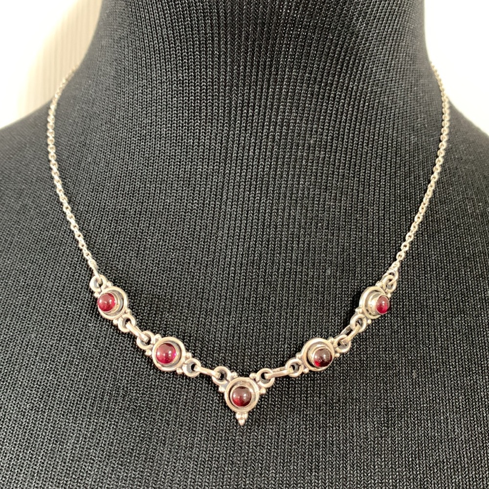 Beautiful Tibetan Garnet Necklace ~